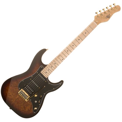 038bdca1a2bdd497644e850108e58d811619667984.jpg Michael Kelly CC60BB Burl Burst Electric Guitar