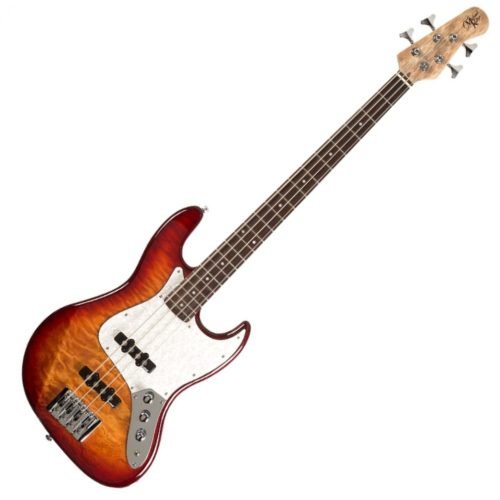 Michael Kelly Element 4Q 4-string Electric Bass Guitar in Aged Cherryburst