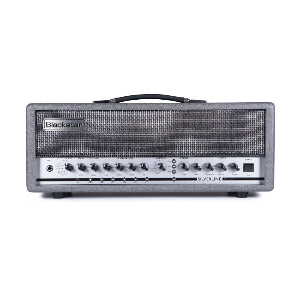 Blackstar Silverline Deluxe Head 100W Digital Guitar Amplifier – Boutique-Style Tone with SHARC DSP & TVP Technology