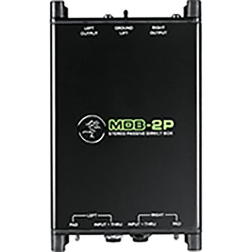 Mackie MDB-2P Stereo Passive Direct Box (MDB2P / MDB 2P)