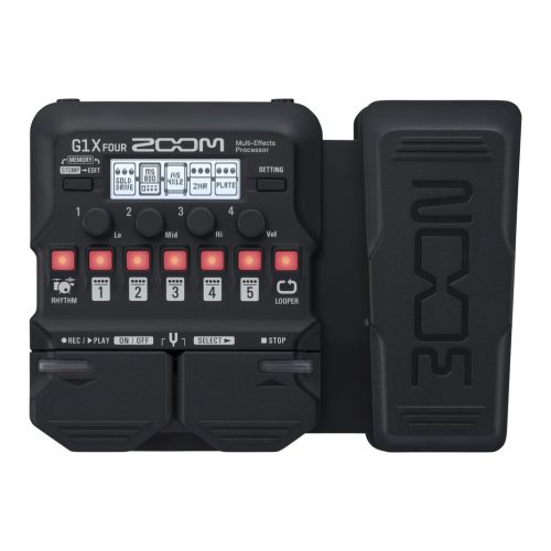 1 Zoom G1X Four - Guitar Multi-Effects Pedal