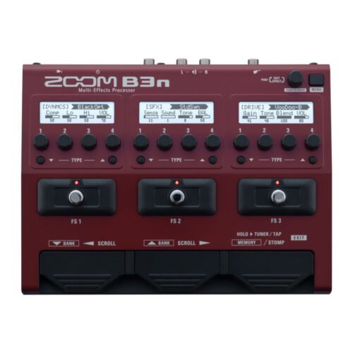 untitled Zoom B3n Bass Multi-effects Processor