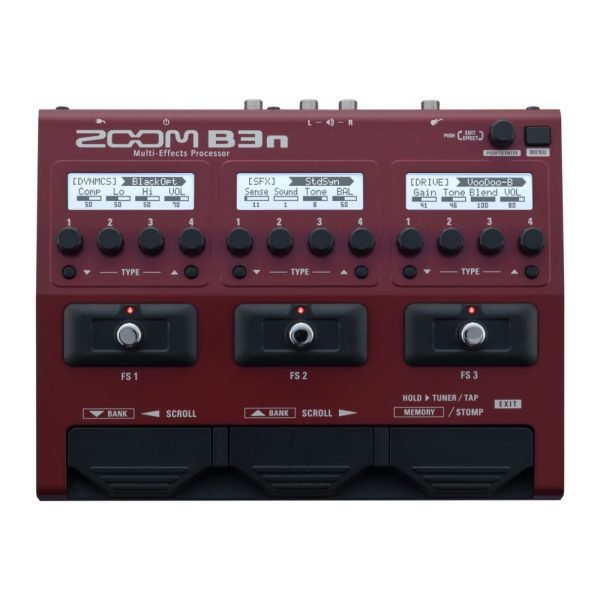 untitled Zoom B3n Bass Multi-effects Processor