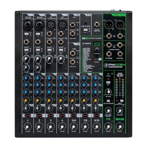 Mackie ProFX10v3 - Professional Effects Mixer with USB