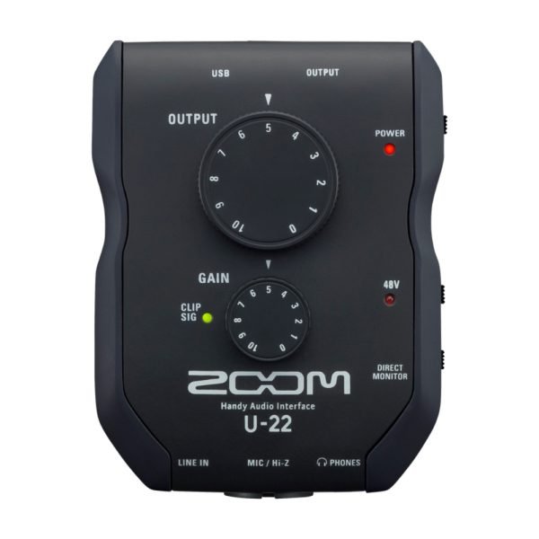 1 Zoom U-22 - Handy Audio Interface (U22 / U 22)