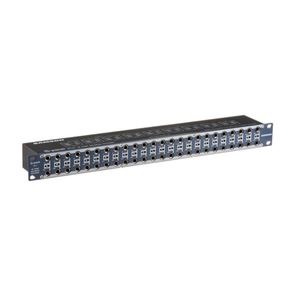 Samson S-Patch Plus  48-Point Balanced Patchbay