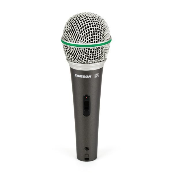 1 Samson Q6 Dynamic Handheld Mic