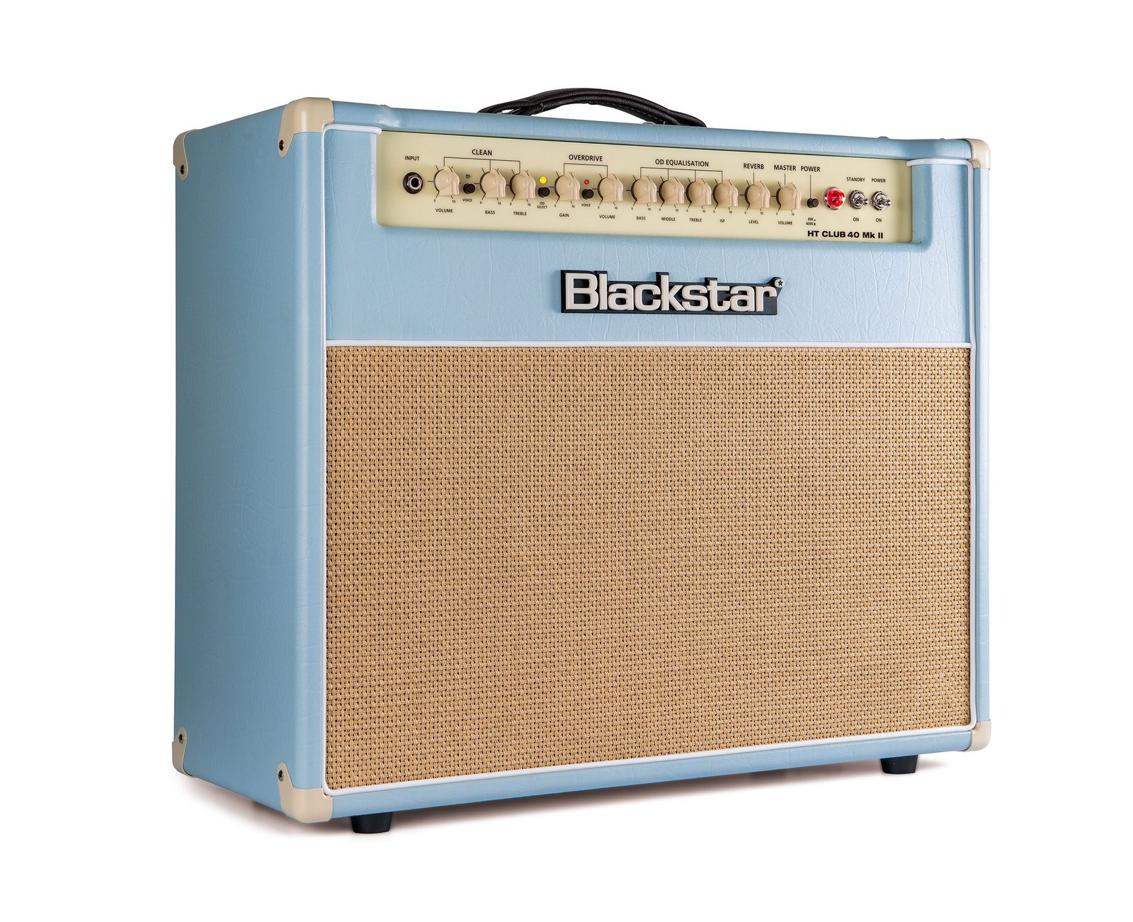 Blackstar HT Club 40 MkII Black & Blue Edition – 40W 1x12" Tube Combo Amp with Celestion Vintage 30 & RCA-Style 6L6GC Valves