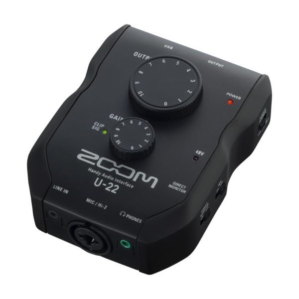 2 Zoom U-22 - Handy Audio Interface (U22 / U 22)