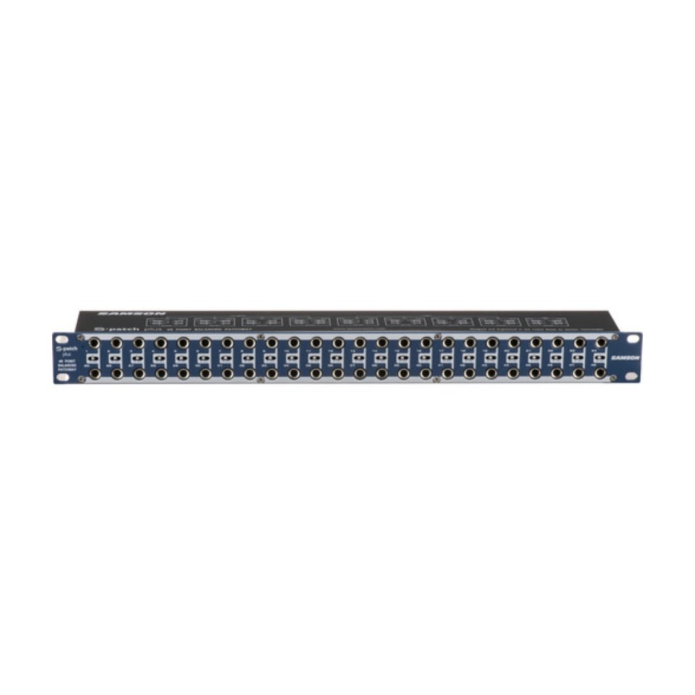 Samson S-Patch Plus  48-Point Balanced Patchbay