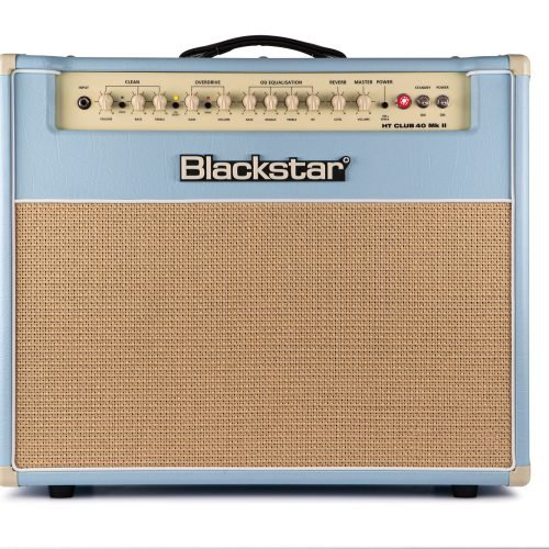 Blackstar HT Club 40 MkII Black & Blue Edition – 40W 1x12" Tube Combo Amp with Celestion Vintage 30 & RCA-Style 6L6GC Valves