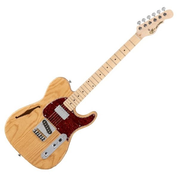 2a0b3d3f87de4d533c67ffb3009d5f3a1608714604.jpg G&L Tribute ASAT Classic Bluesboy Semi-Hollow (Natural Gloss) - Electric Guitar