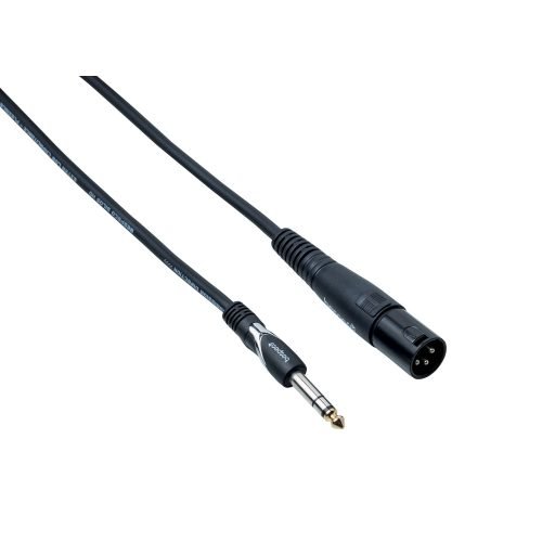 Bespeco High Quality Jack stereo-XLR M cable - HDSM100
