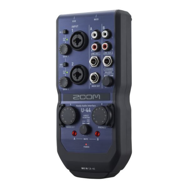 3 Zoom U-44 - Handy Audio Interface (U44 / U 44)