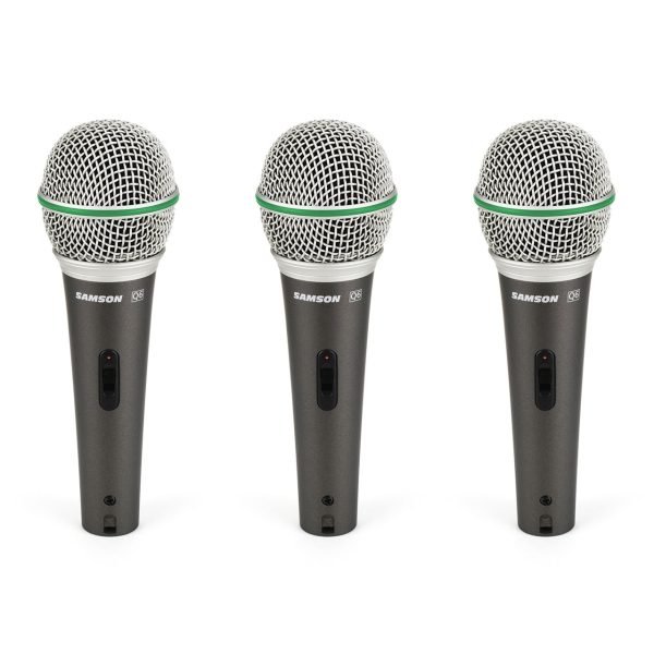Samson Q6 3 Packs - Dynamic Microphone