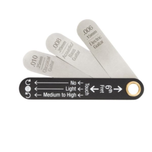 Music Nomad MN600 - Precision Truss Rod Gauge with Pick Capo