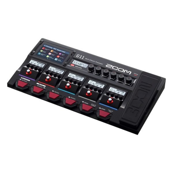 Zoom G11 Multi-Effects Processor – Flagship Guitar Effects & Amp Modeler with Expression Pedal