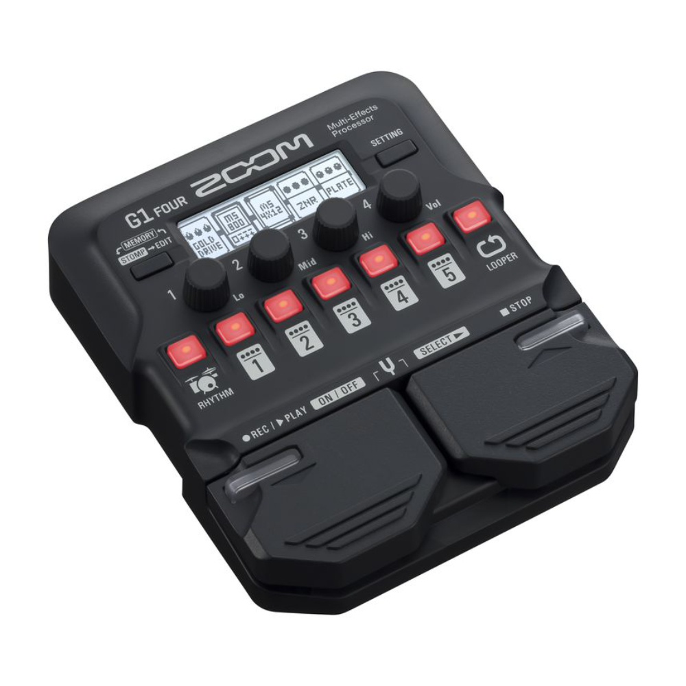 Zoom G1 Four - Guitar Multi-Effects Pedal