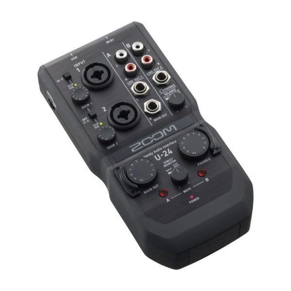 4 Zoom U-24 - Handy Audio Interface (U24 / U 24)