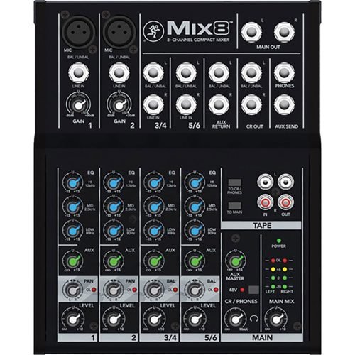 Mackie Mix 8 8-channel Compact Mixer