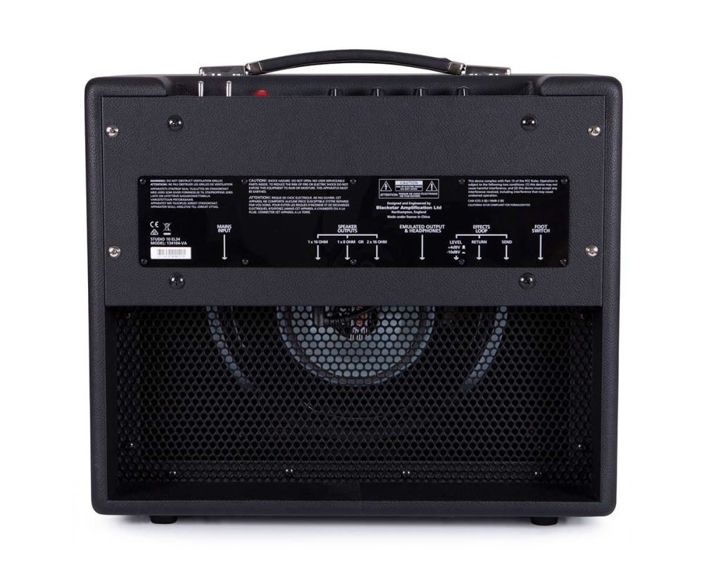 Blackstar Studio 10 EL34 – 10W All-Valve 1x12" Combo Guitar Amplifier with British Crunch Tone