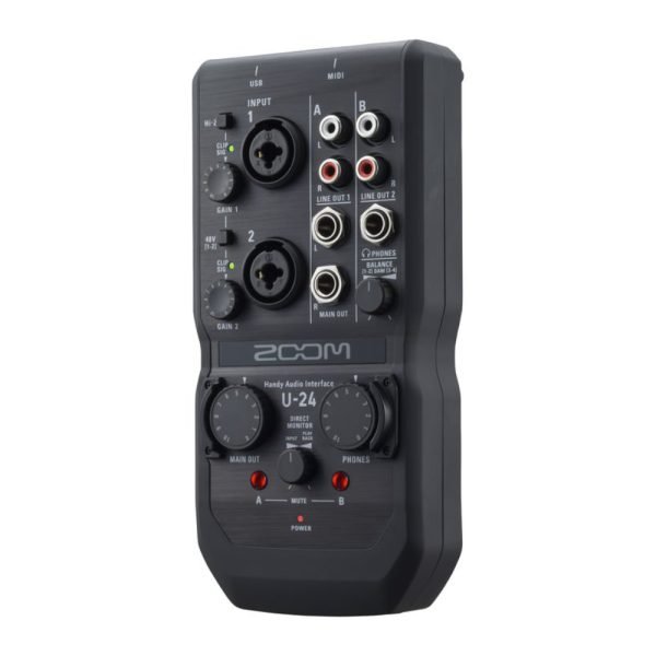 5 Zoom U-24 - Handy Audio Interface (U24 / U 24)