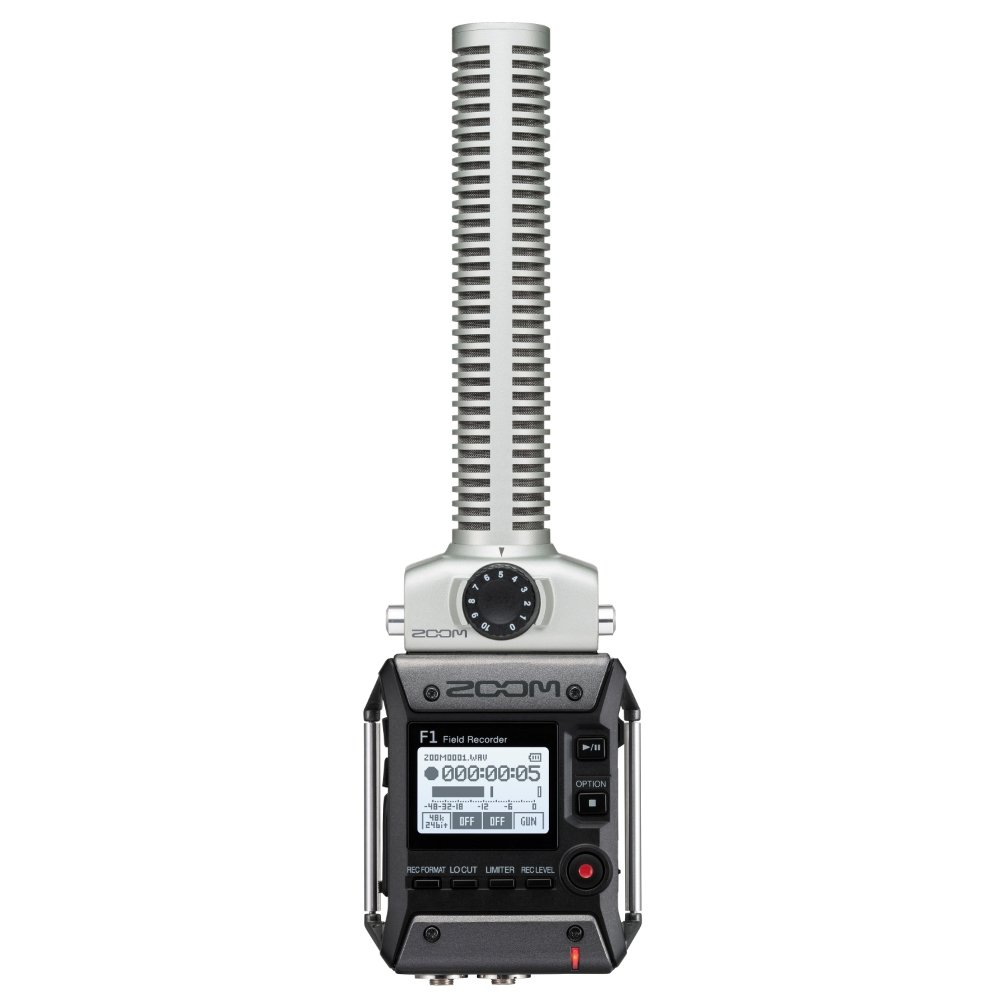 52c6ffddb359e7356757270fd6c69ad11604892287.jpg Zoom F1-SP Field Recorder with Shotgun Mic (F1SP / F1 SP)