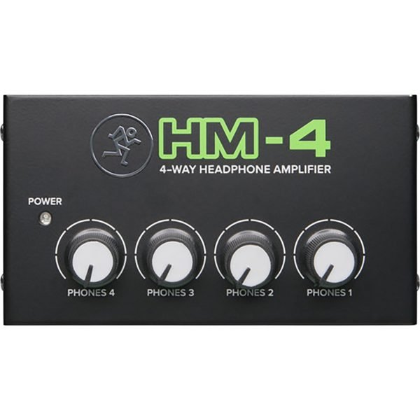 Mackie HM-4 4-Way Headphone Amplifier (HM4 / HM 4)