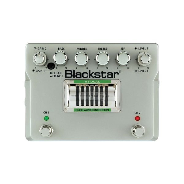Blackstar HT-Dual – 2-Channel High-Voltage Tube Distortion Pedal with ISF and Emulated Output