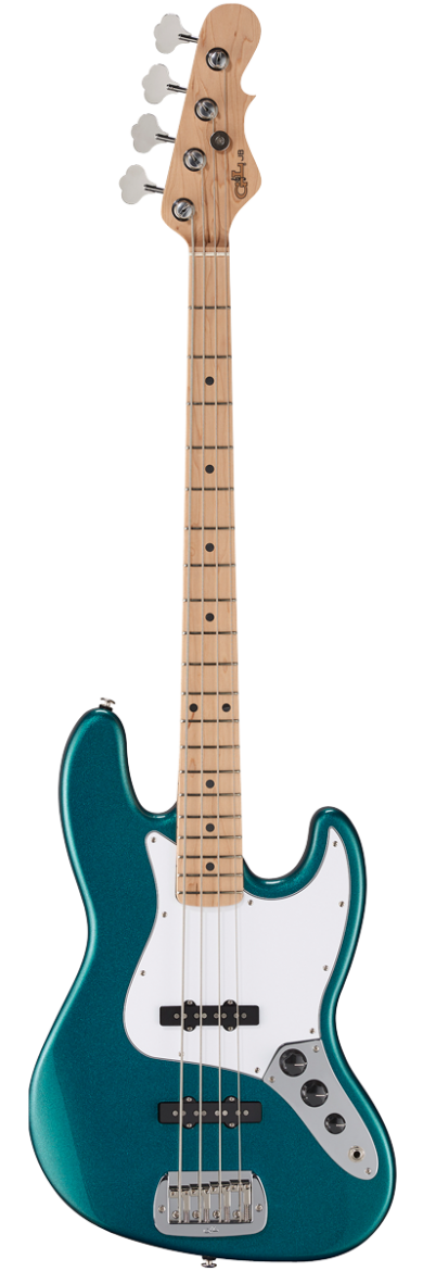 G&L USA Fullerton Standard JB - Emerald Blue Metallic