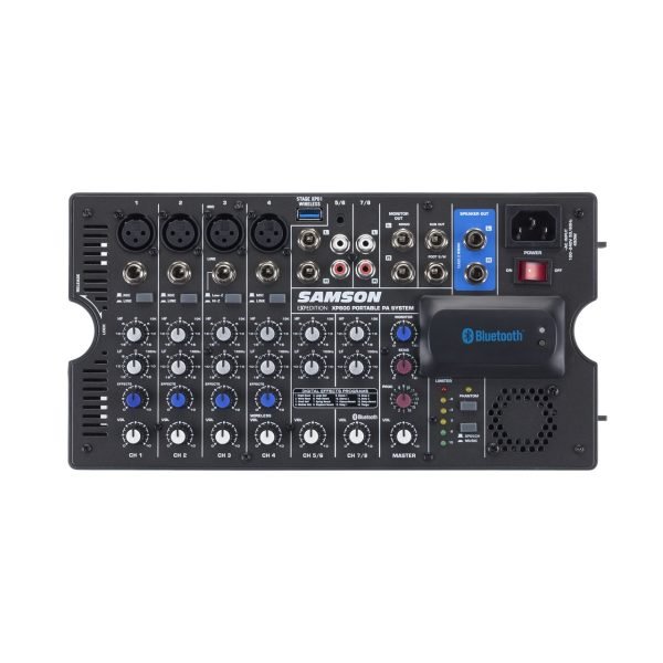 Samson Expedition XP800B 8-channel 800w Portable PA System with Bluetooth