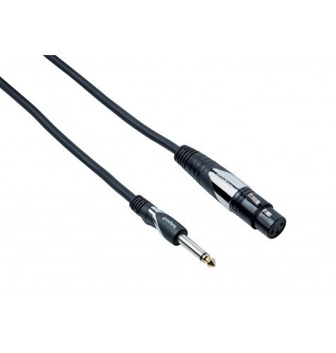 Bespeco HDJF450 High Quality Jack mono-xlr F cable