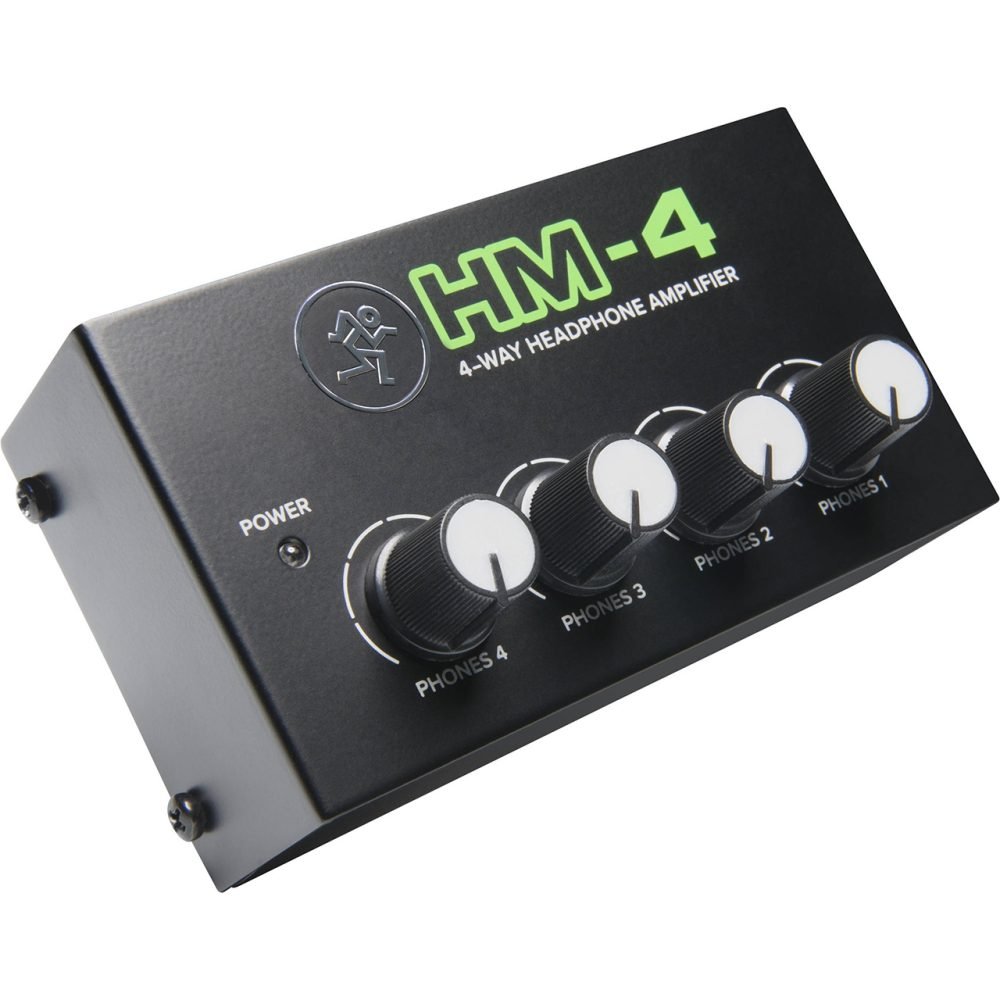 Mackie HM-4 4-Way Headphone Amplifier (HM4 / HM 4)