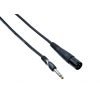 Bespeco HDSM450 High Quality Jack stereo-xlr M cable Mt 4,50