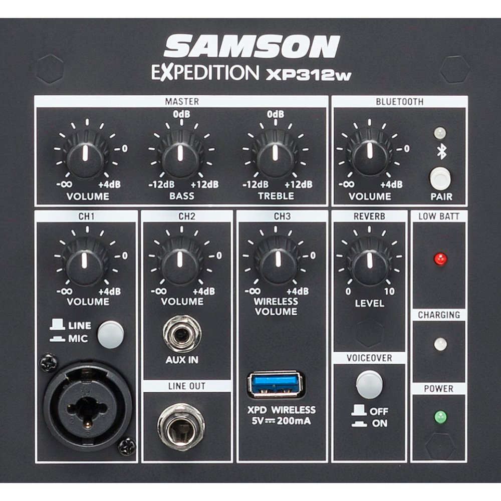Samson Expedition XP312W Portable PA
