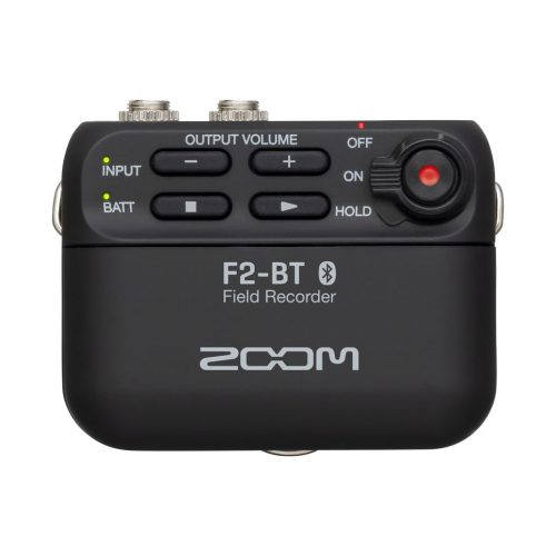 7f002304281f9beefc068af0c96fe52c1609217308 Zoom F2-BT Field Recorder and Lavalier Microphone With Bluetooth (Black) (F2BT / F2 BT)