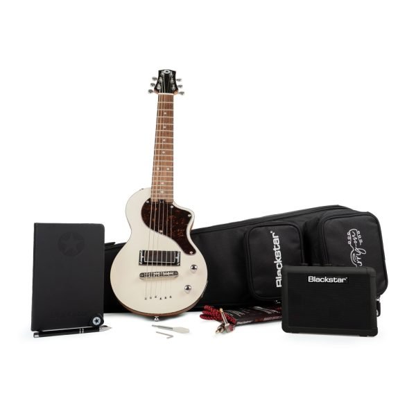 Blackstar Carry-On Travel Electric Guitar Deluxe Pack (Vintage White)