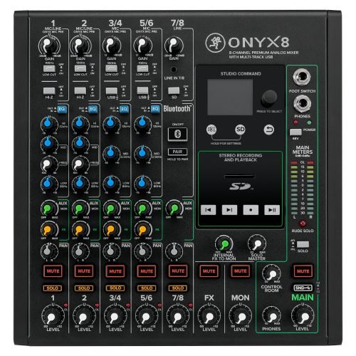 Mackie Onyx 8 Premium Analog Mixers