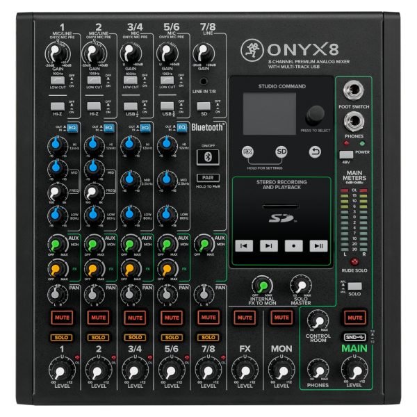 Mackie Onyx 8 Premium Analog Mixers