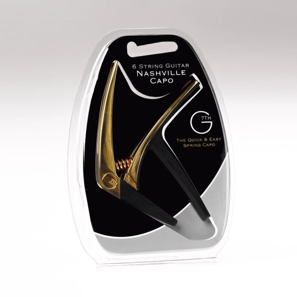 G7th 6 String Nashville Capo Gold