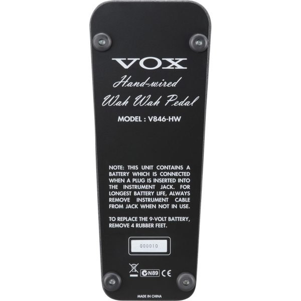 Vox V846-HW Wah Wah pedal (V846HW / V846 HW)