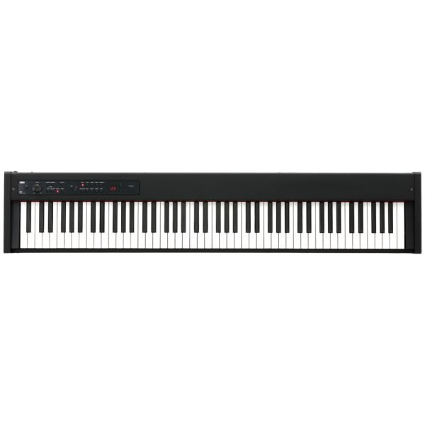 Korg D1 Digital Piano – 88-Key RH3 Weighted Keyboard in Black