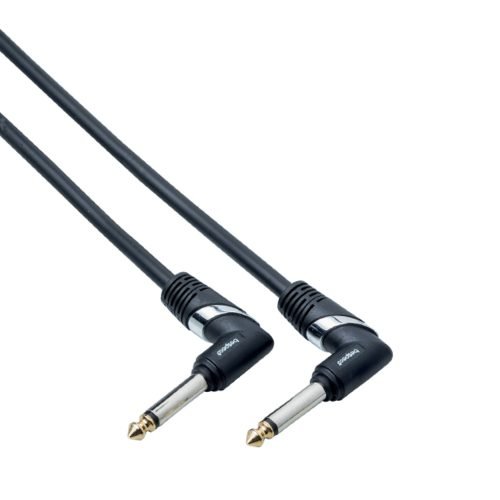 Bespeco HDPP015X2 0.15 metre Mono Right Angle Instrument cables