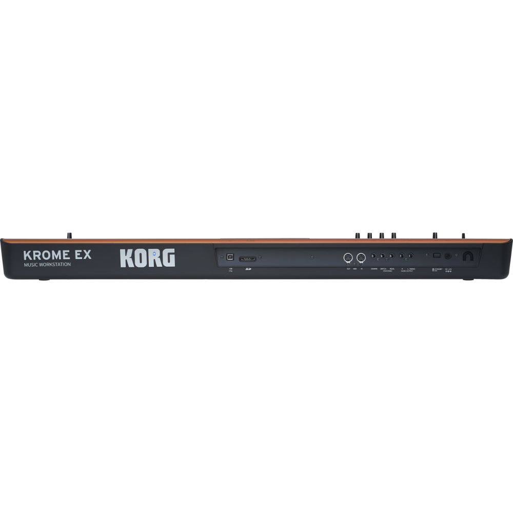 Krome-EX-CU-3 Korg Krome EX CU 61 Keys Special Limited Edition Copper Keys Music Workstation Keyboard