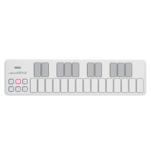 NanoKey2-WH Korg nanoKEY2 Slim-Line USB Keyboard in White