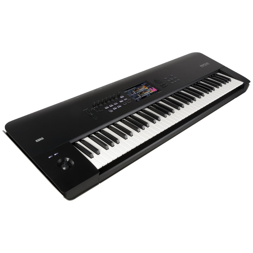 Nautilus-73-1 Korg Nautilus 73‑Key Music Workstation with Sequenz Standard‑M‑SV Stand Bundle (Worth RM1515)