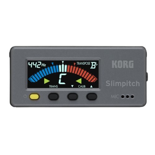 Korg SlimPitch SLM-1CM Chromatic Tuner in Gray (SLM1CM / SLM 1CM)