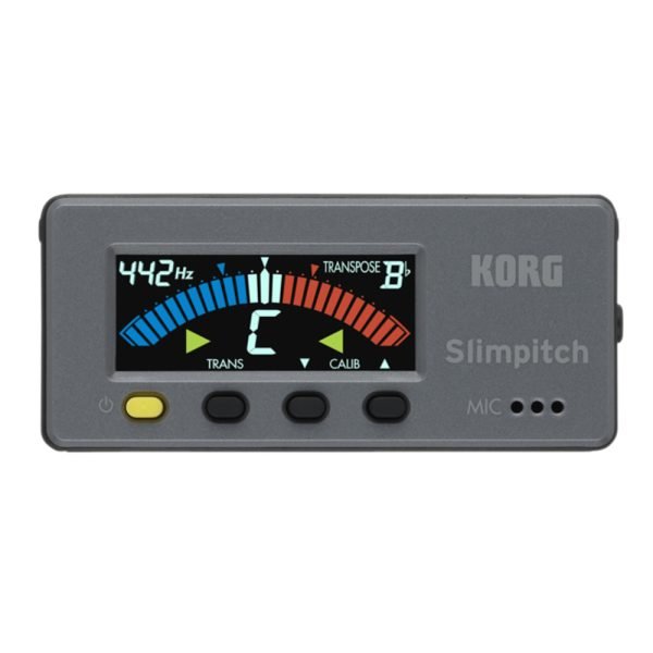 Korg SlimPitch SLM-1CM Chromatic Tuner in Gray (SLM1CM / SLM 1CM)