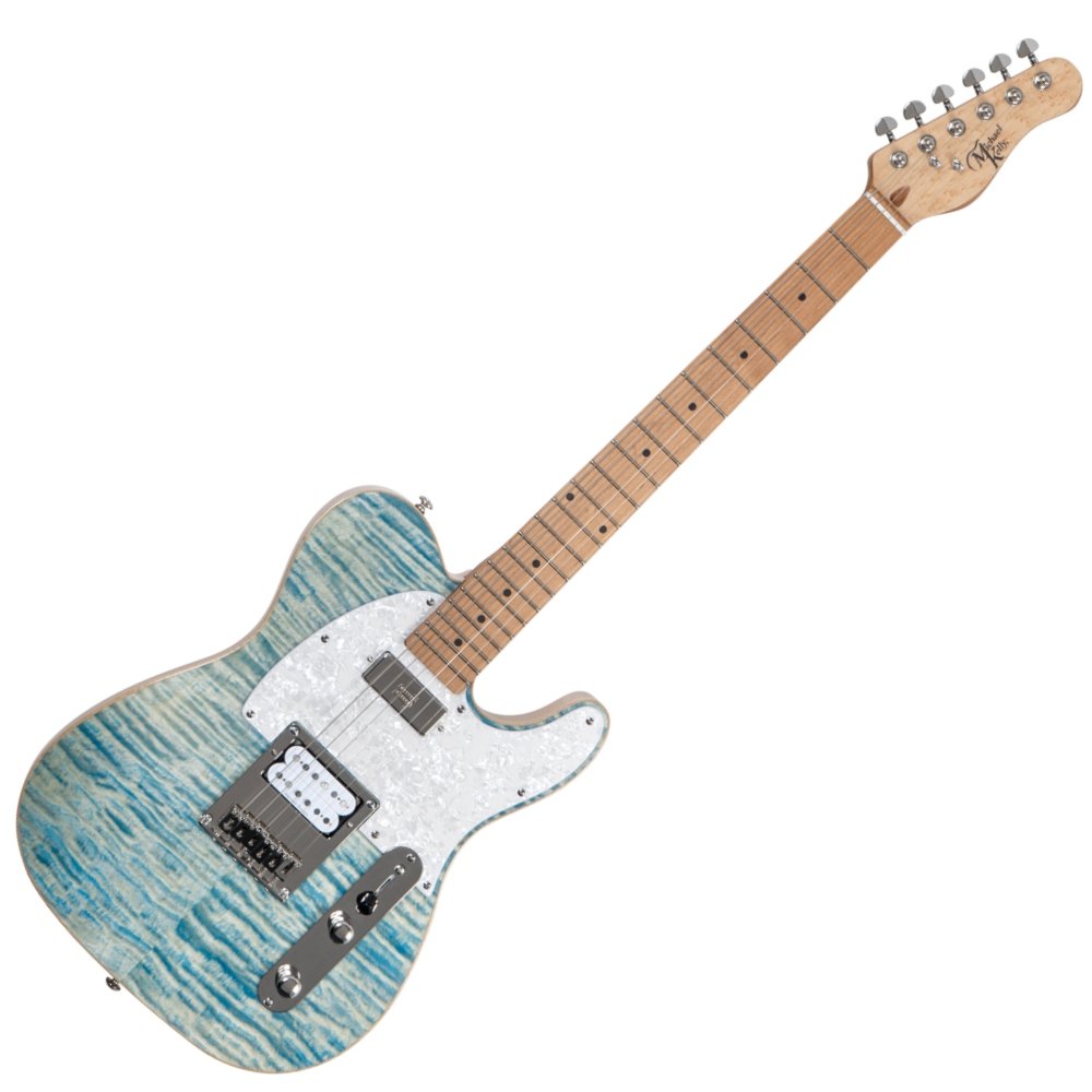 Michael Kelly Ele Gtr 55 Modshop - Blue Jean Wash (Seymour Duncan) Electric Guitar