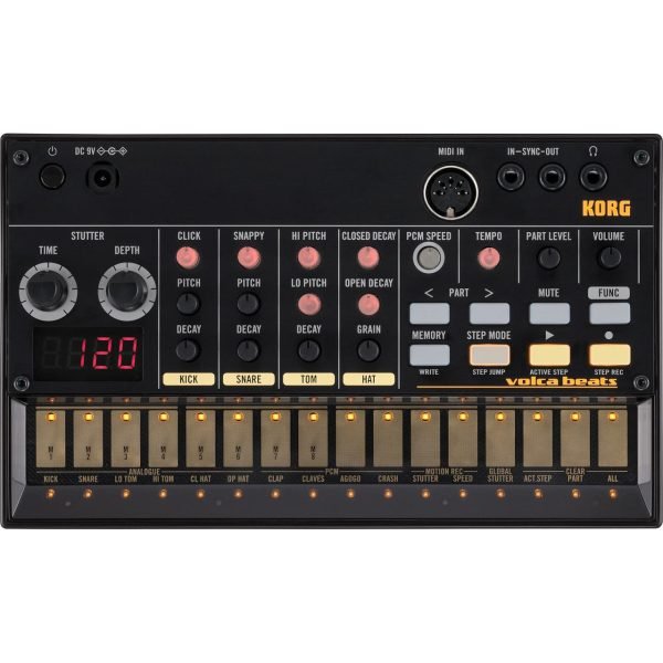 b4470a69b23bb3b90b33738dc8811bc91460359063.jpg Korg Volca Beats - Analog Rhythm Machine